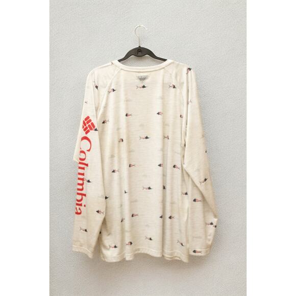 Columbia PFG Fish Flag Long Sleeve Performance Shirt XXL – Like New - Picture 4 of 5